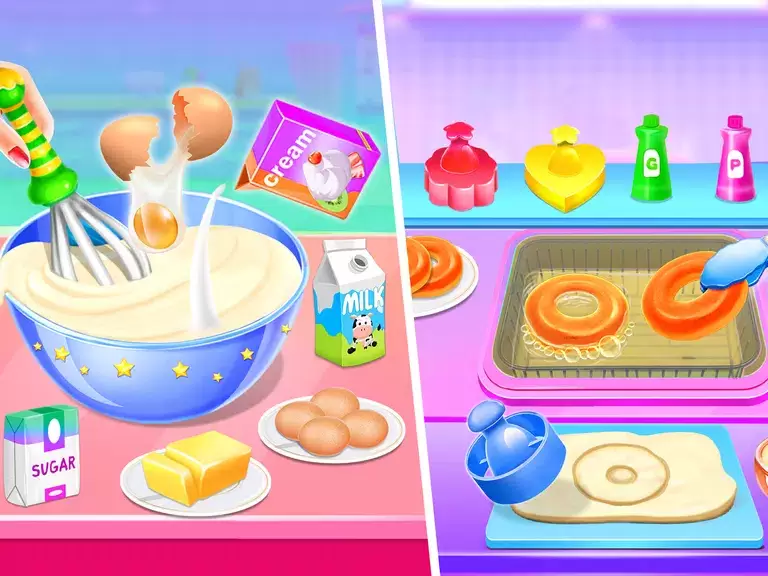 Make Donuts Game - Donut Maker 螢幕截圖 1