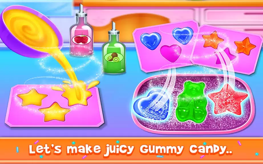 Sweet Candy Maker - Candy Game 螢幕截圖 2