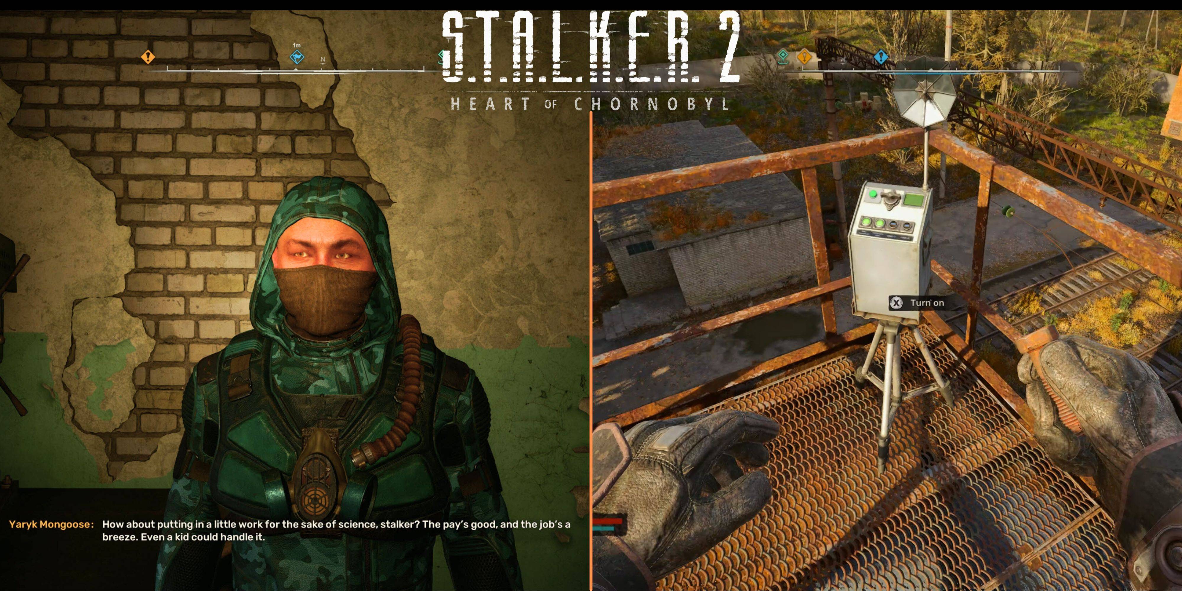 Stalker 2: La ciencia desvelada en Side Guía de misiones