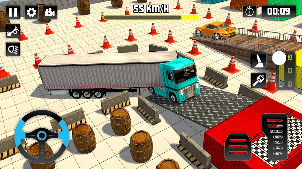 Euro Truck Parking - Truck Jam Tangkapan skrin 1