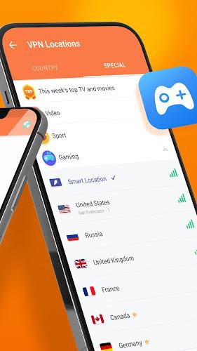 Turbo VPN Lite - VPN Proxy ภาพหน้าจอ 1