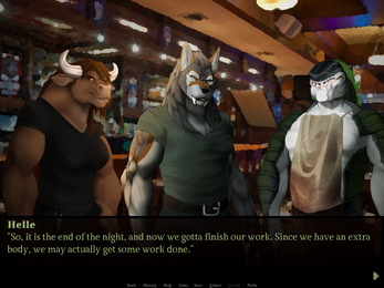 Blackgate the Visual Novel - FanMod Screenshot 0