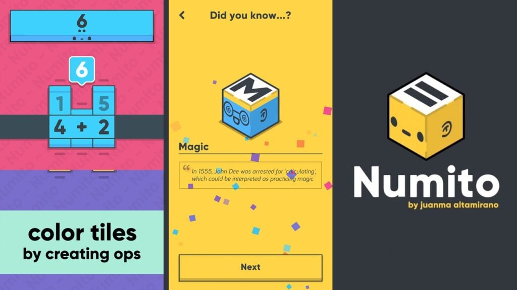 Numito: Une aventure de puzzle numérique arrive sur Android