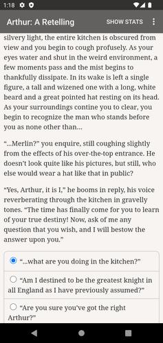 Arthur: A Retelling 스크린샷 0