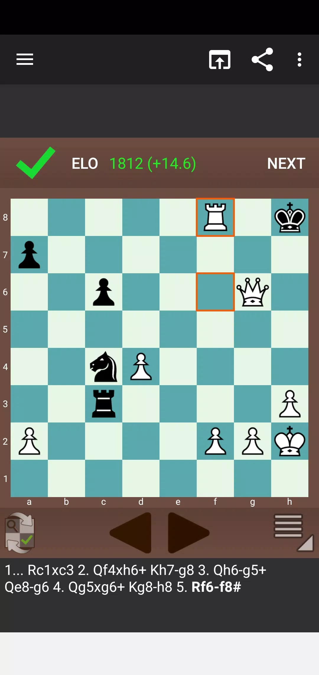 Fun Chess Puzzles Zrzut ekranu 1