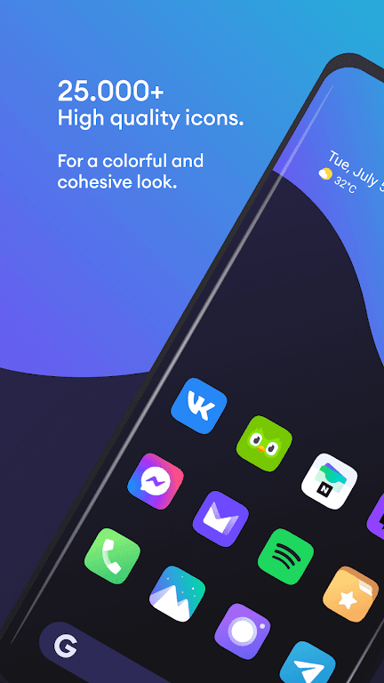 Borealis – Icon Pack Mod Ekran Görüntüsü 0