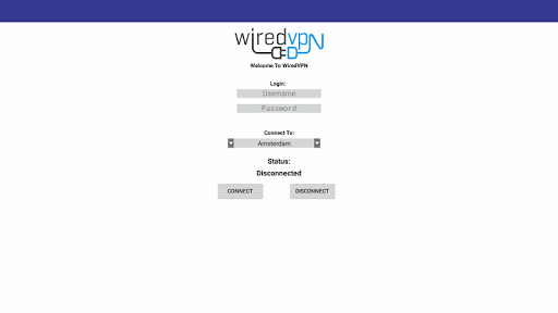 Wired VPN Client Captura de pantalla 1