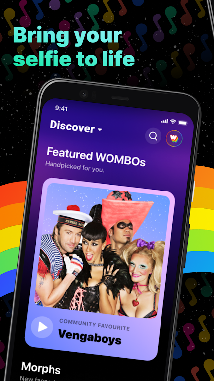 Wombo Tangkapan skrin 0