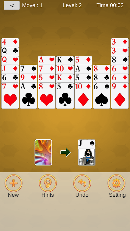 Crown Solitaire : 300 levels Capture d'écran 0