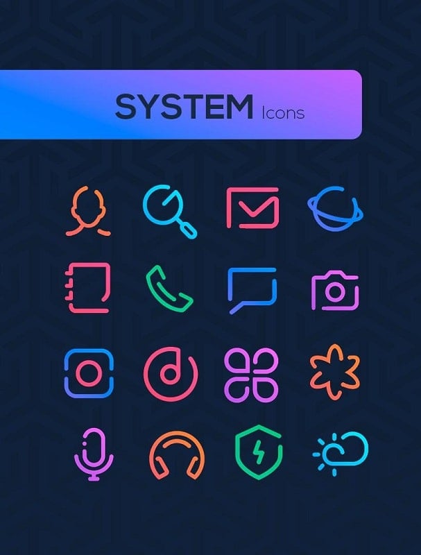 Linebit – Icon Pack ဖန်သားပြင်ဓာတ်ပုံ 2