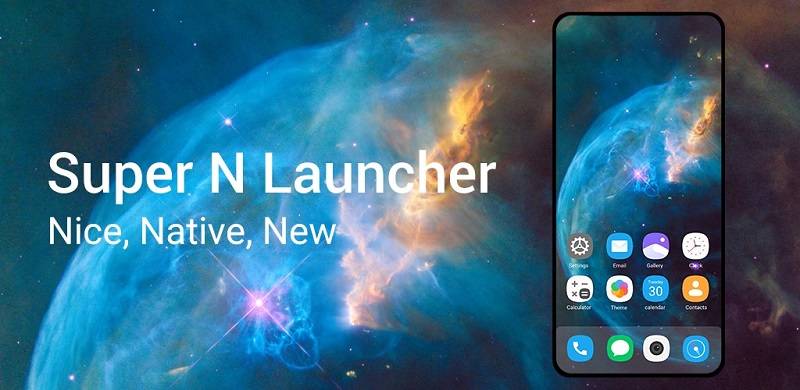 Super N Launcher -Super design 스크린샷 0