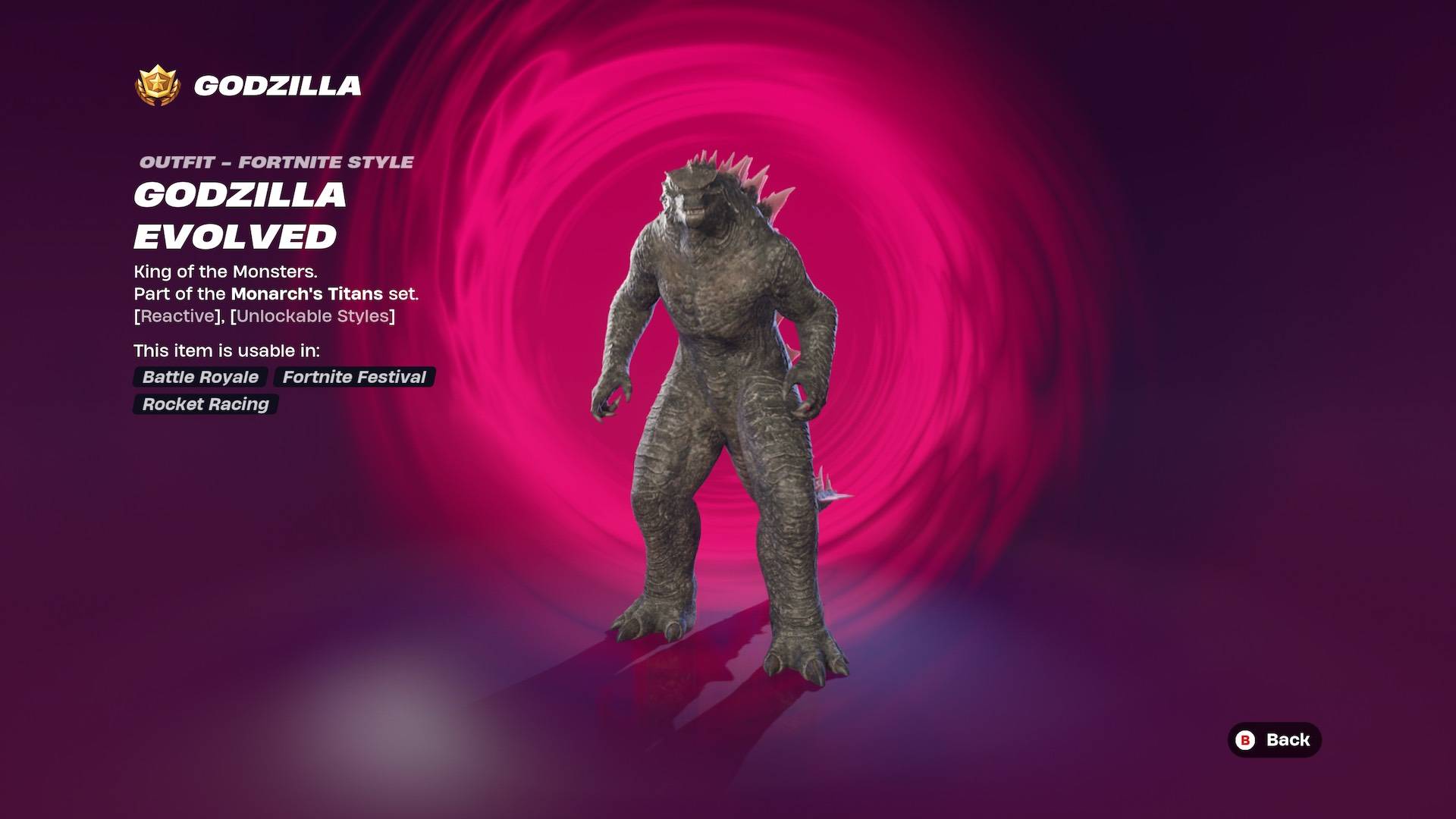 Cara Membuka Kulit Godzilla di Fortnite: Semua Pencarian, Disenaraikan