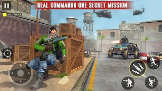 FPS Commando Shooting Gun Game स्क्रीनशॉट 3