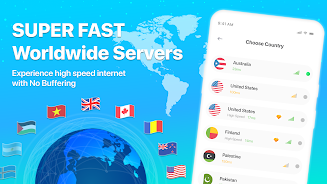 Fast VPN Ultra Fast Proxy VPN 螢幕截圖 0