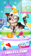 Baby Cat DayCare: Kitty Game 螢幕截圖 0