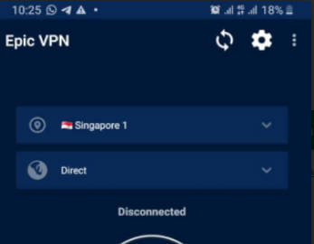 Epic VPN - Free SSH/HTTP/SSL VPN Tangkapan skrin 0