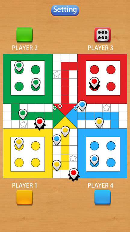 Ludo League Game:Roll the dice Ảnh chụp màn hình 1