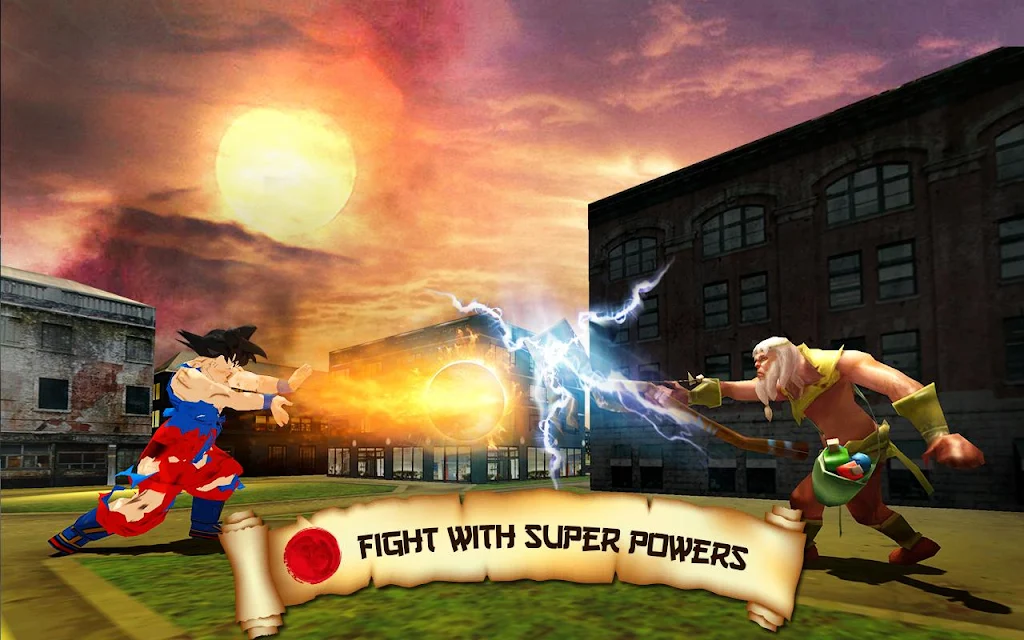 Super Goku Hero Xenoverse Saiyan Battle ภาพหน้าจอ 0