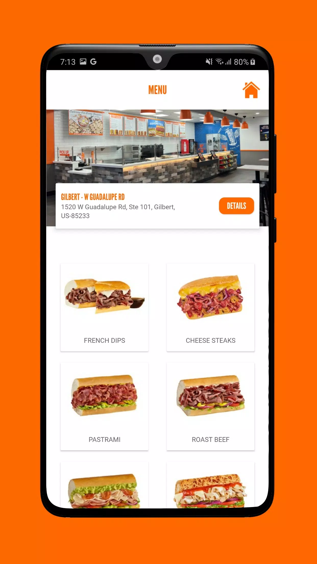TOGO's Sandwiches 螢幕截圖 3