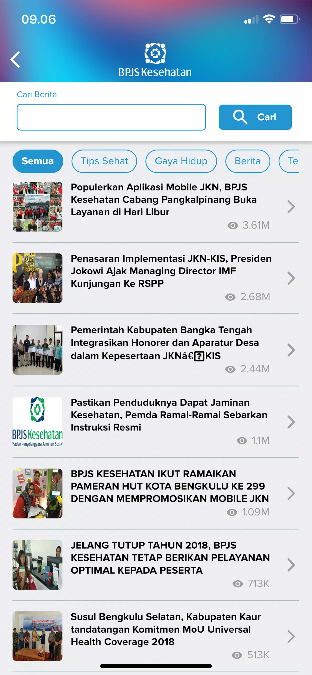 Mobile JKN Tangkapan skrin 3