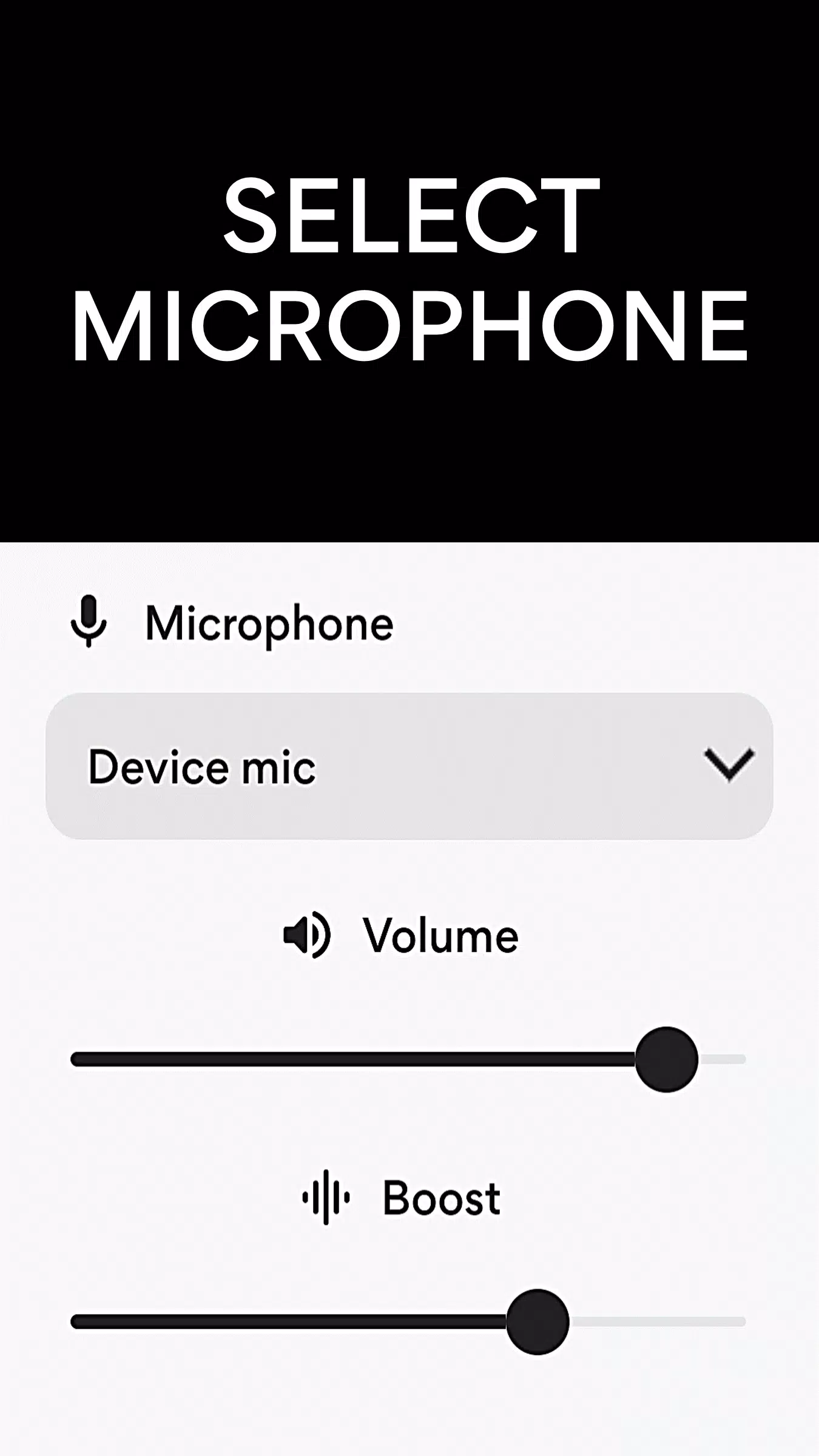 Microphone Amplifier Capture d'écran 2