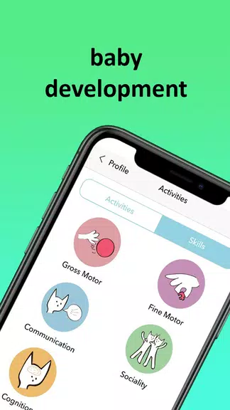 Baby milestones tracker Indigo Captura de tela 3