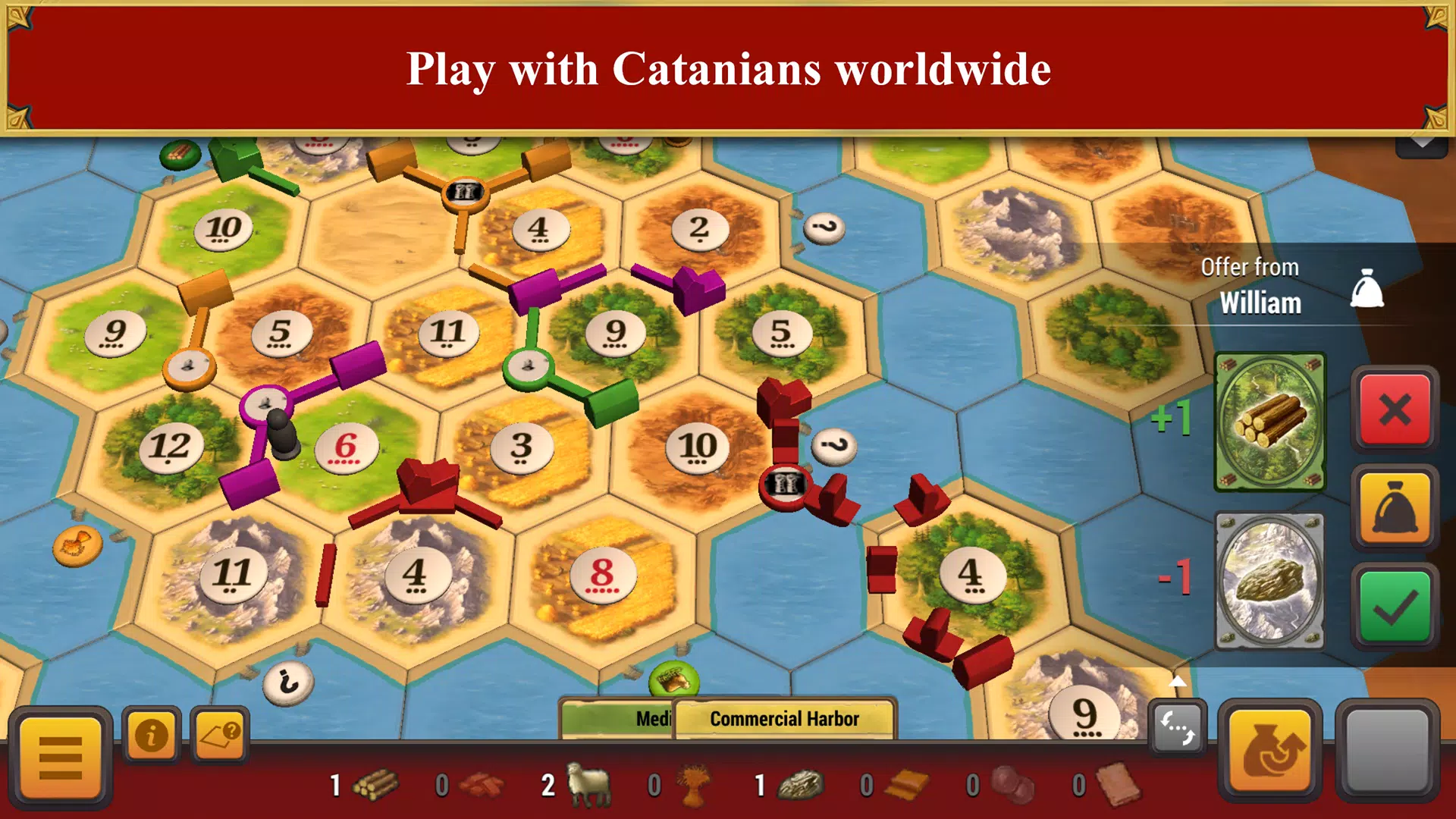 Catan Universe स्क्रीनशॉट 3