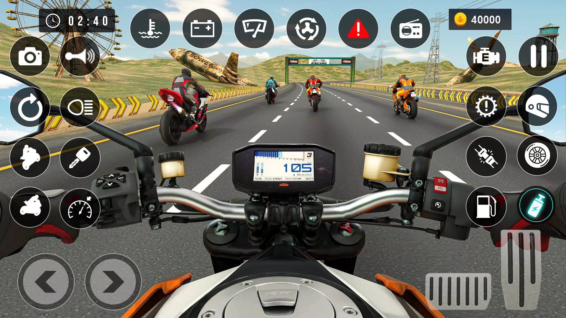 Bike Racing Games - Bike Game Tangkapan skrin 1