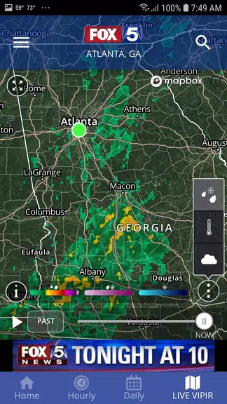 FOX 5 Storm Team Weather Radar Скриншот 2