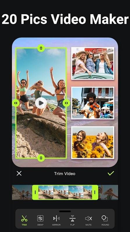 Photo Collage Maker&Grid Video Скриншот 1