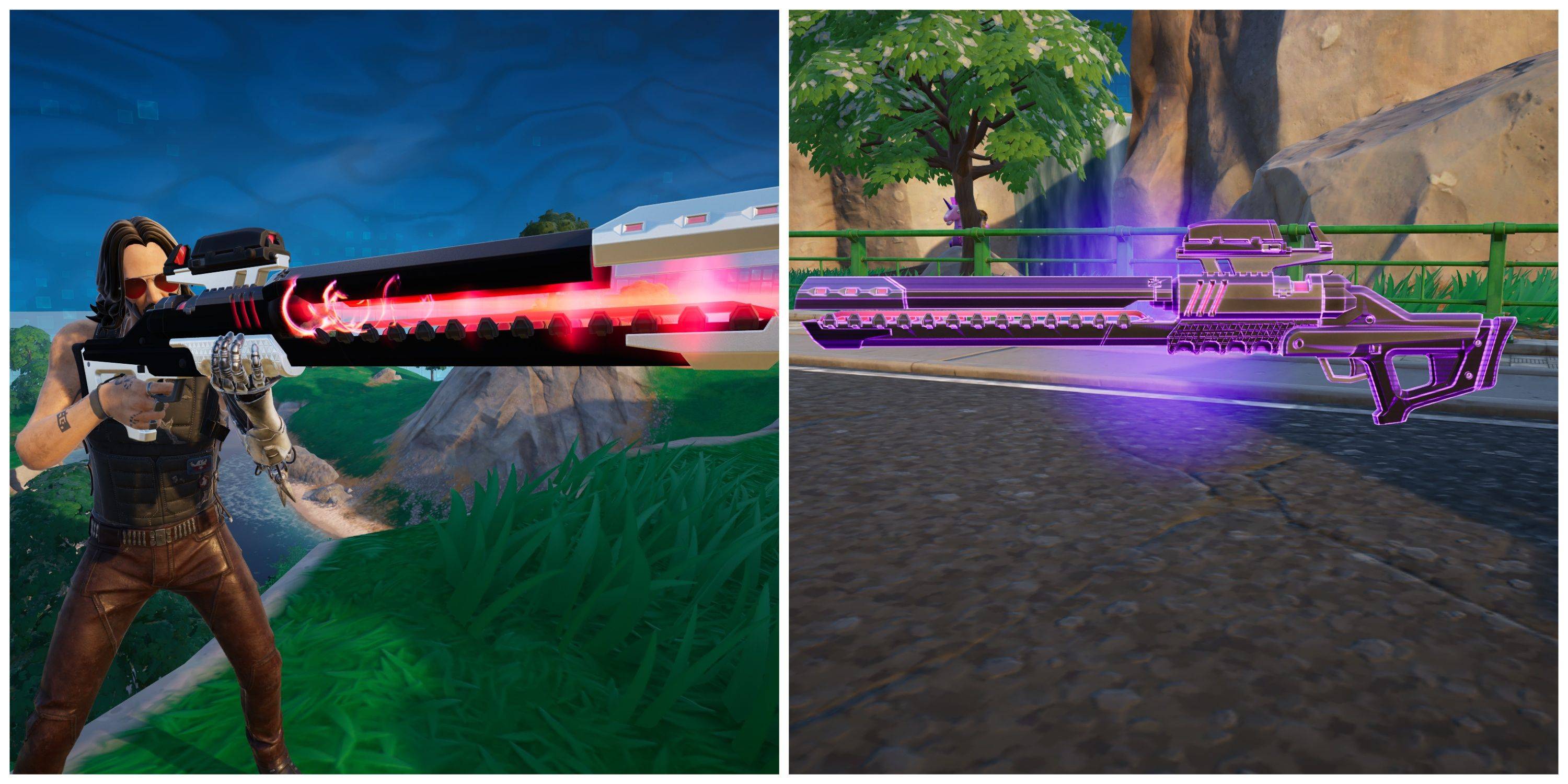 Como obter a pistola de ferrovia em Fortnite