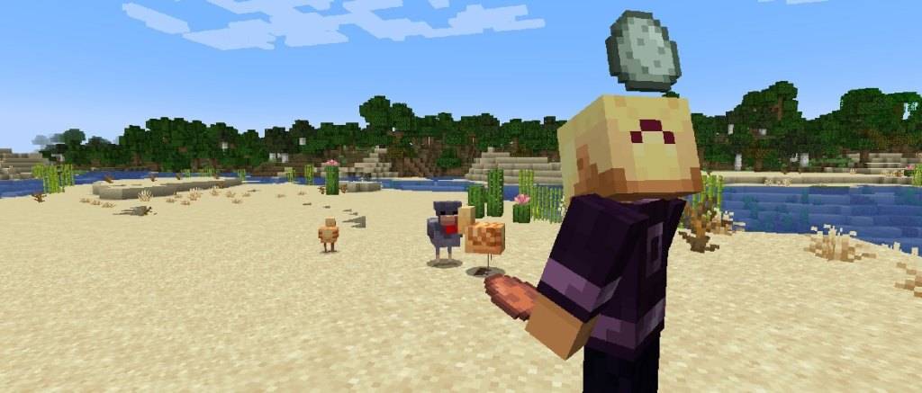 Warianty kurczaka w Minecraft.