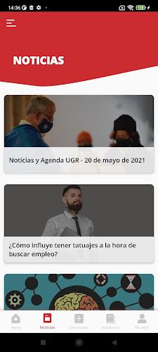 UGR App Universidad de Granada 螢幕截圖 2