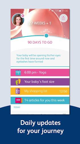 Bounty - Pregnancy & Baby App ဖန်သားပြင်ဓာတ်ပုံ 1