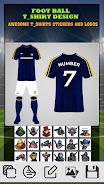 Football Jersey Maker- T Shirt Screenshot 2