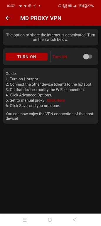 MD PROXY VPN Screenshot 2