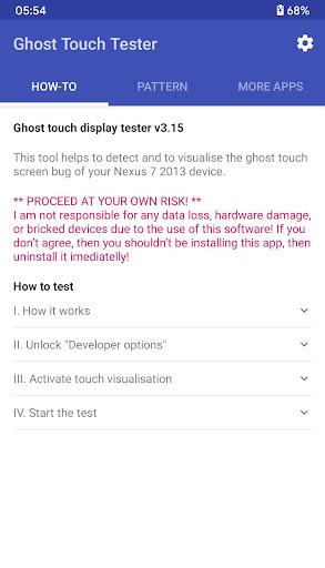 Ghost Touch Tester Zrzut ekranu 0