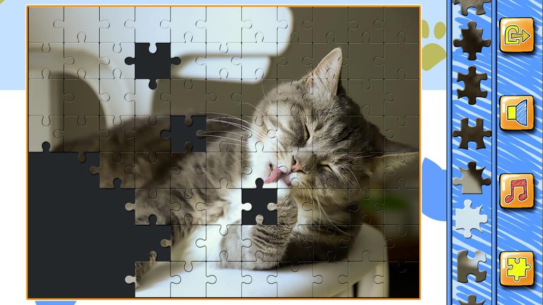 Jigsaw Puzzle Cats Kitten Captura de pantalla 0