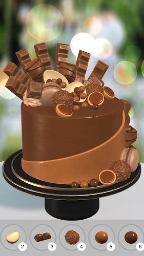 Cake Coloring 3D Captura de tela 0