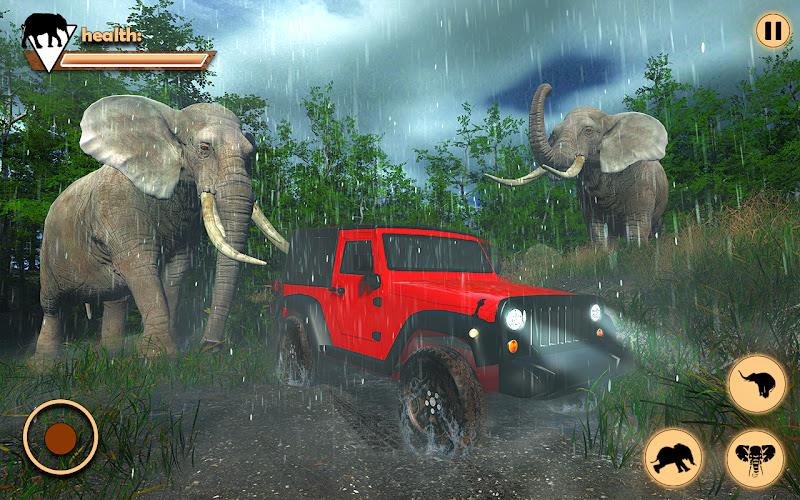 Elephant Simulator Animal Game Schermafbeelding 1