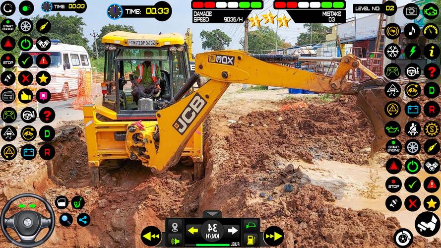 Real Snow Excavator - JCB应用截图第0张