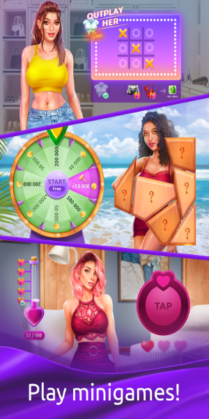 Girls & City: spin the bottle 螢幕截圖 2