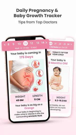 Healofy Pregnancy & Parenting Ekran Görüntüsü 1