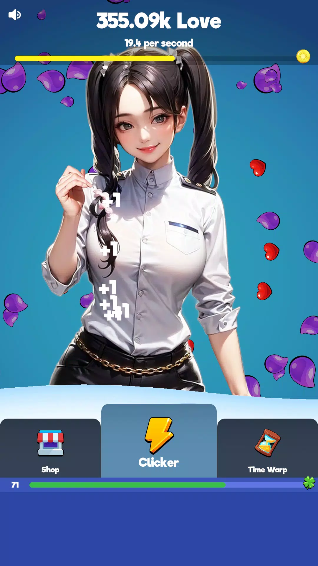 Sexy touch girls: idle clicker 螢幕截圖 3