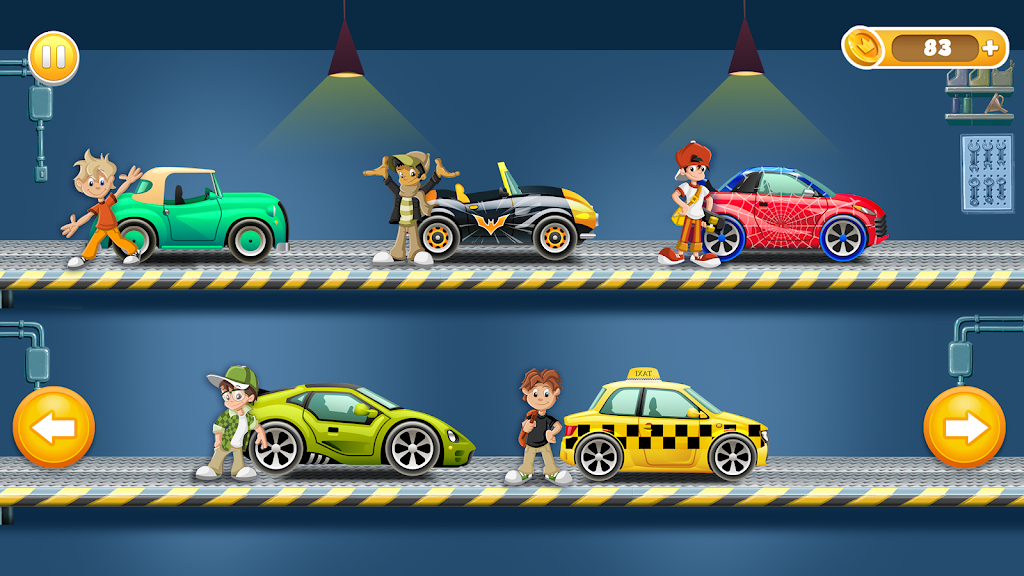 Schermata Uphill Races Car Game For Boys 3