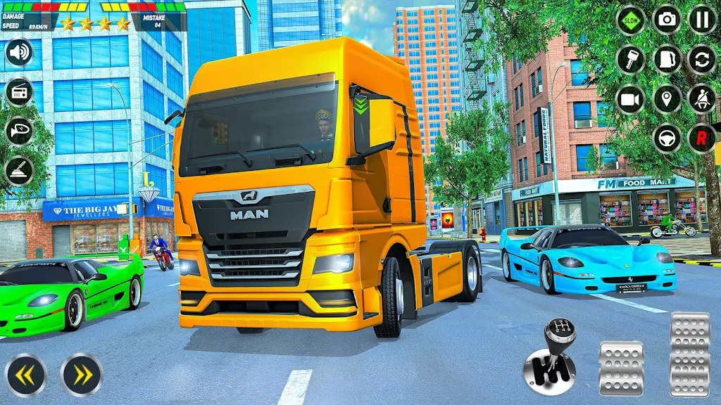 Crazy Truck Games: Truck Sim 螢幕截圖 3