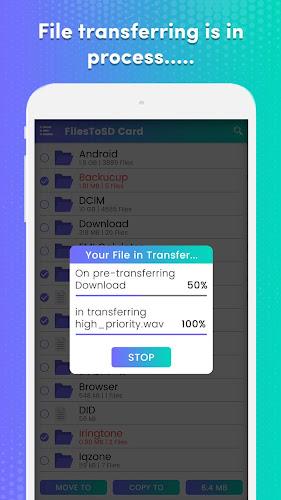 Transfer phone to SD Card – Fi Ảnh chụp màn hình 3