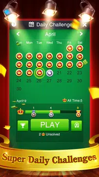 Solitaire: Super Challenges 스크린샷 1