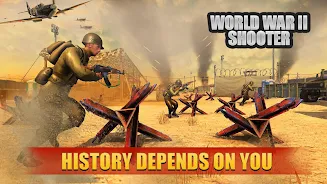 World War WW2 Shooter : Free S ဖန်သားပြင်ဓာတ်ပုံ 3