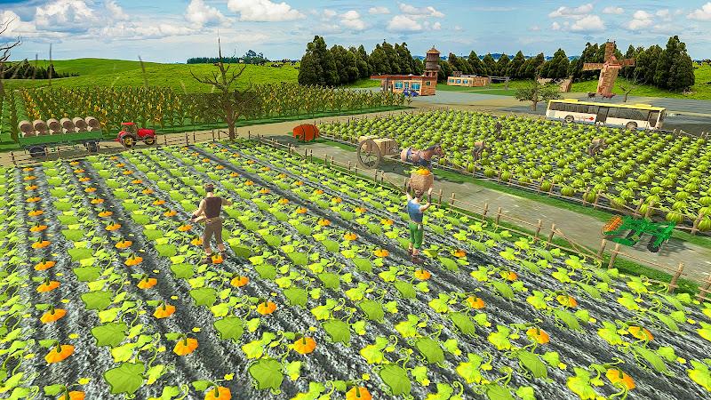 Farming Empire Harvester Game Captura de pantalla 3